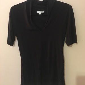 Black V-Neck shirt
